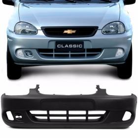 Parachoque Dianteiro Corsa Pick up Corsa 00 01 02 Classic 03 04 05 06 07 08 09 10 com Furo
