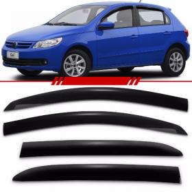 Jogo Calha de Chuva Gol Voyage G5 2008 2009 2010 2011 2012 Defletor 4portas