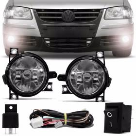 Kit Farol Milha Gol Parati Saveiro G4 06 a 14 Polo 03 a 06 Fox 03 a 09 Auxiliar Neblina