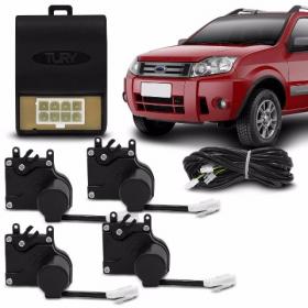 Kit Trava Elétrica Ecosport Fiesta 02 a 13 Dedicada Especifica 4 Portas