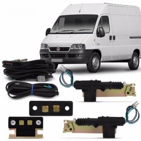 Trava Elétrica Ducato 00 a 15 3 Portas + Porta Correr Mono Serventia