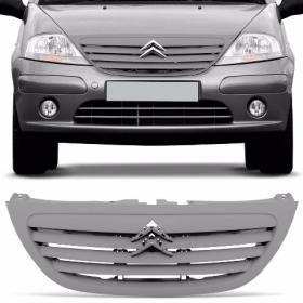Grade Dianteira C3 04 05 06 07 08 Primer com Espaço para Emblema