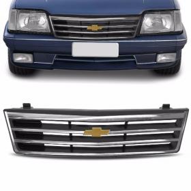 Grade Dianteira Monza 88 89 90 Friso Cromado Emblema Central