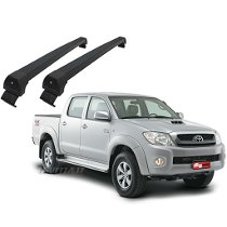 Rack Teto Bagageiro Hilux 2005... Aluminio Long Life Sports