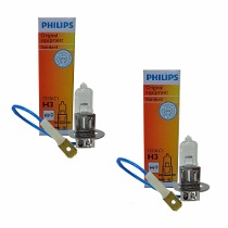 Par Lâmpada H3 Philips 55w 12v Standart