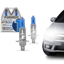 Par Lâmpada Super Branca H1 8500k 55w X- Brightness