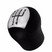 Bola Manopla Cambio Clio Scenic Symbol Preto Cromado