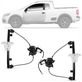 Maquina Vidro Elétrico Motor Saveiro G5 G6 G7 08 a 17 Gol G6 G7 13 a 17 2 Portas